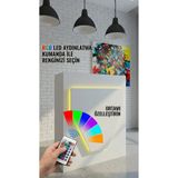 online fırsat mutlu ol mutlu kal Resital RGB Ledli Karşılama Bankosu 45 CM DERİNLİK G-90 cm Ofis Kasa Resepsiyon Masası BANKO-001-1-1