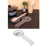 Online Kapında kristal Boncuklu Lüks Plastik Kirli Kaşıklık Altlığı Kepçe ve Kaşık Altı Kaşık Nihalesi 28CM