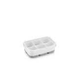 Online Kapında Lüks 3 LÜ Yapışmaz Kapaklı Mini Buzluk 6 Bölmeli Ice Box 11,3x7,5x3,7cm (RENKLİ)