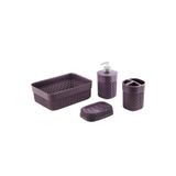 Online Kapında Lüks 4lü Elegant Banyo Seti Plastik Banyo Seti Banyo Aksesuarları
