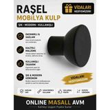 Online Masall Avm Raşel Düğme Kulp Plastik ( 1 Adet ) Vidalı Şifonyer, Komidin, Vestiyer,konsol Vb