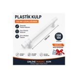 Online Masall AVM Raşel yüzük plastik kulp 128mm şifonyer,komidin,mutfak dolabı,vestiyer ve konsol