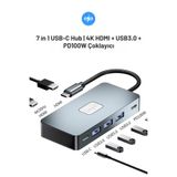 online shopping dsg store 7 in 1 USB-C Hub | 4K HDMI + USB3.0 + PD100W Çoklayıcı