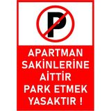 online shopping dsg store Apartman Park Yasak Kendinden Yapışkanlı Folyo A4