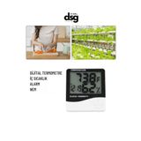 online shopping dsg store Ev Bebek Çocuk Odası Dijital Termometre Sıcaklık Ve Nem Ölçer Masa Saati Alarm