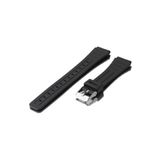 onlinekordon Casio F-91, F-94, F-105 Saat Uyumlu Siyah Renk Silikon Saat Kordonu Kayışı