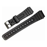 onlinekordon Casio F-91W F-105W Metal Toka Erkek Saat Kordonu - 19 mm - Siyah