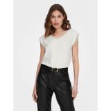 ONLJASMINA LIFE SS V LACE TOP NOOS WVN Kadın T-Shirt 15252241