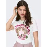 ONLLENNI LIFE REG S/S WILD TOP BOX JRS Kadın T-Shirt 15290640