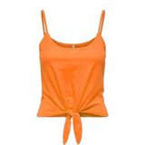 Onlmay S/L Short Knot Kadın T-Shirt - 15257464 Turuncu S