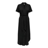ONLNOVA LIFE ELITE IZI SHIRT DRESS SOLID Kadın Siyah Elbise - 15331928 Siyah