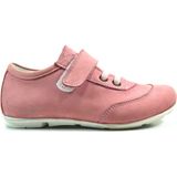 Onlo 1146 Deri Pembe Cırtlı Kız Çocuk Spor Ayakkabı - 7F8-Pembe