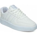 Onlo Ayakkabı 1005 Beyaz Sneaker Bağlı Spor Ayakkabı - 001-Beyaz