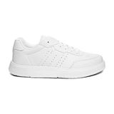 Onlo Ayakkabı DS.1158 Beyaz Bağlı Hafif Taban Unisex Sneaker Spor Ayakkabı
