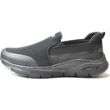 Onlo Ayakkabı Fz.910 Siyah Bağsız Anatomik Günlük Spor Erkek Sneaker Ayakkabı - 0 - Siyah