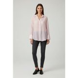 Onloregon Teagan L/S Shırt Aop Wvn Kadın Mor Gömlek - 15369488