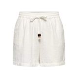 Onlswar Thyra Pull Up Shorts Wvn Kadın Beyaz Şort - 15378514