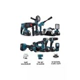 Onlu Set (Led Işık + Kırıcı Delici Matkap+Avuç Taşlama+Somun Sıkma+Vidalama+Sunta Kesme+Dekupaj+Laze