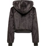 Onlvenıce Faux Fur Hood Bomber Kadın Mont 15322127 - Kahverengi - S