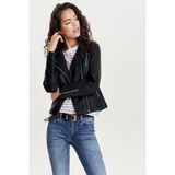 Only 15153079 Biker B.beden Deri Ceket Black - Siyah - -- - M