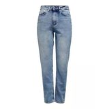 Only 15193864 Onlveneda Mom Jeans REA7452 Noos Mavi Kadın Jean Pantolon
