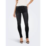 Only 15225846 Only Onlblush Mıd Sk Dnm REA1099 Noos Kadın Jean Pantolon Black DENIM/REA1099 - Siyah - XS