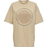 Only 15286655 Camel Kadın T-shirt