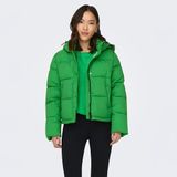 Only 15287911-BEE Ann Premium Puffer Short Otw Yeşil Kadın Kapüşonlu Mont