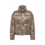 Only 15292628 Kahverengi Onlysky Short Puffer Cc Otw Kadın Günlük Mont