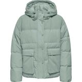 Only 15292632 Sadie Cort Mıx Puffer Gri Kadın Mont