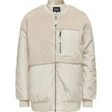 Only 15292801 Emmy Fleece Bej Bomber Kadın Ceket