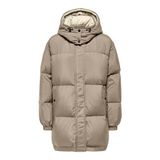 Only 15294690 Vizon Kapüşonlu Kadın Mont