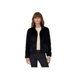 Only 15295423 Siyah Onlnewvida Faux Fur Günlük Suni Kadın Kürk Ceket