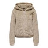 Only 15300635 Onlnewanna Contact Sherpa Jkt Humus Kadın Mont - Bej