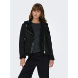Only 15304775 Onlnewdiana Aviator Jacket CC OTW Siyah Kadın Mont