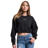 Only 15307675 Onldessa L/S O-Neck Swt Siyah Kadın Sweatshirt