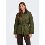 Only 15373692 Onltahıa Jacket Dark Olıve Kadın Mont - Yeşil