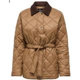 Only 15373692 Onltahıa Jacket Toasted Coconut Kadın Mont - Kahve - XL