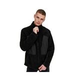 Only 22022512 Siyah Onsvillads Sherpa Mix Jacket Otw Erkek Polar Ceket