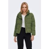 Only 65515196546 Cool Puffer Şişme Haki Kadın Mont