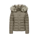 Only Açık Kahve Kadın Mont ONLNEWLUNA QUILTED JACKET CC OTW