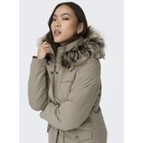 Only Açık Kahve Kadın Mont Onlnewstarlıne Aw Parka cc Otw - Açık Kahverengi