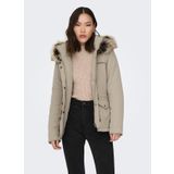 Only Açık Kahve Kadın Mont ONLNEWSTARLINE AW PARKA CC OTW