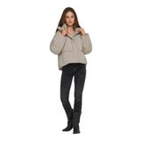 ONLY Açık Kahve Puffer Mont, M, ONLDIXIE LIFE PUFFER JACKET CC OTW, Açık Kahve, Kadın