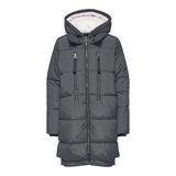 Only Antrasit Kadın Kaban ONLNEWNORA LONG PUFFER COAT LIFE CC, XS