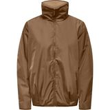 Only Bayan Çift Taraflı Teddy Ceket 15373839 - Slim Fit - Kahve