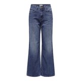 ONLY Bayan Jeans ONLHOPE EX HW Wide DNM DNM SIJ Box, mavi (medium denim blue), 29W / 32L