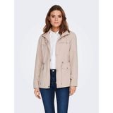 Only Bayan Kapüşonlu Ince Mevsimlik Mont 15218612 - XS - Pudra
