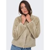 Only Bayan Kürk Ceket 15295423 - S - Relax Fit - Bej