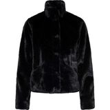 Only Bayan Kürk Ceket 15295423 - S - Relax Fit - Siyah